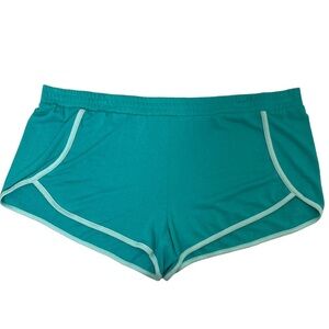 Disney Aladdin Women’s Athletic Comfy Lounge Shorts Teal Sz 2XL